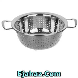 آبکش استیل یونیک دسته دار سایز 24