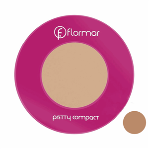 پنکک ساده فلورمار مدل پرتی شماره 191 Flormar Pretty Compact Powder 191