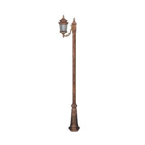 چراغ تکشاخه پارکی تکشیدفام مدل معبد رابو کد 91200-16-7311