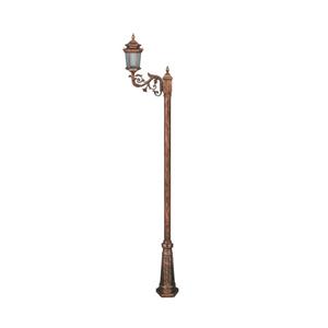 چراغ تکشاخه پارکی تکشیدفام مدل معبد رابو کد 91200-16-7314