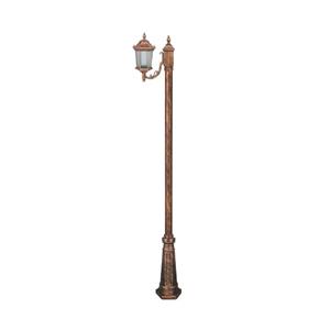 چراغ تکشاخه پارکی تکشیدفام مدل رابو کد 91200-16-7111