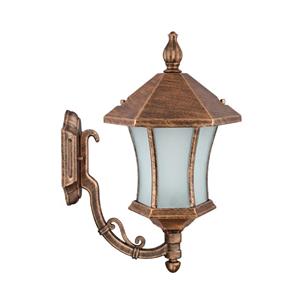 چراغ دیواری پارکی تکشیدفام مدل ویکتوریا کمرباریک کد 8201-16