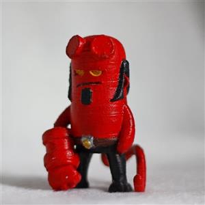 مینی فیگور  شخصیت هل بوی Hellboy  کوچولو 5‌سانتی