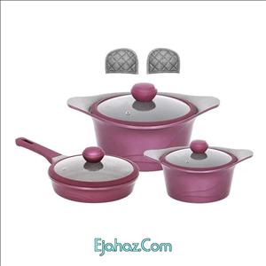 سرویس پخت و پز قابلمه 8 پارچه وین تو مدل KC 831