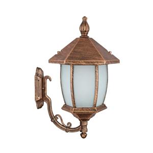 چراغ دیواری پارکی تکشیدفام مدل ویکتوریا خمره ای کد 8101-16