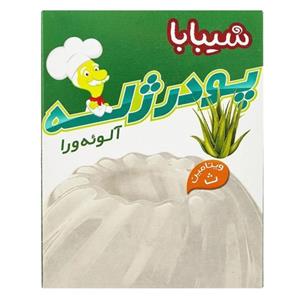 پودر ژله طعم آلوئه‌ورا شیبابا(غنی شده با ویتامین ث)