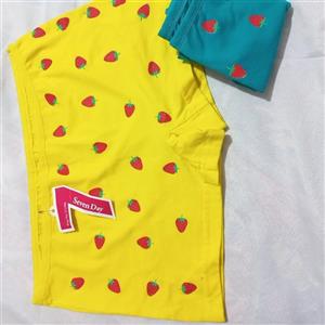 شورت نخی دخترانه پادار