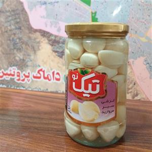 ترشی سیر مروارید(تیک)مفید و لذیذ 700 گرم