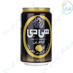 ماءالشعیر لیمویی هی دی مقدار 0.33 لیتر Hey Dey Lemon Non Alcoholic Carbonated Malt 0.33lit