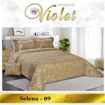 سرویس روتختی ویولت violet مدل Selena-9 دونفره 8 تکه