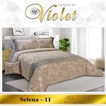 سرویس روتختی ویولت violet مدل Selena-11 دونفره 8 تکه