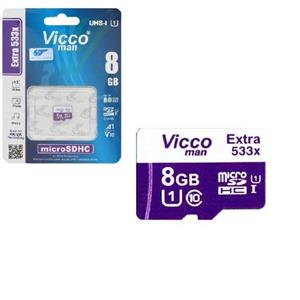 کارت حافظه ویکومن مدل Extra 533x ظرفیت 8G سرعت 80MBps