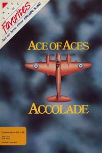 کارتریج بازی Ace of Aces برای کمودور 64