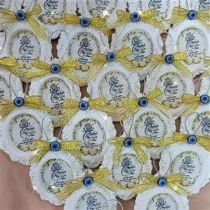 گیفت عروسی مدل پاپیون طلایی