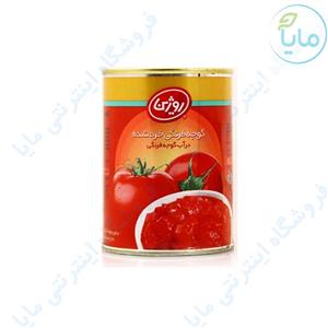 کنسرو گوجه فرنگی خرد شده روژین تاک مقدار 380 گرم Rojintaak Chopped Tomato Paste 380gr