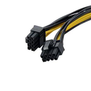 کابل برق 6 پین  به دو  6 پین همرا با ضمانت