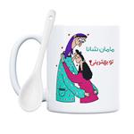 ماگ چاپریکا طرح بهترین مامان مدل شانا