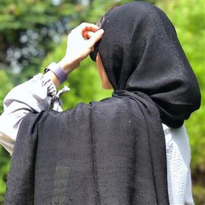 شال نگین دار مجلسی