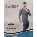 ست بلوز شلوار گرمکن استرج پنبه مردانه برند LAMB MARK