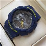 ساعت مچی مردانه و پسرانه کاسیو جی شاک عقربه های زرد رنگ  Casio G-Shock