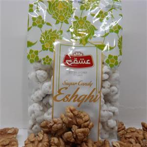 نقل گردویی هلدار عشقی 400 گرمی‌ با عطر گلاب دو آتشه 