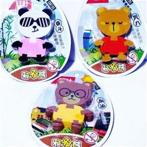 پاک کن طرح خرس پازلی