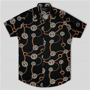پیراهن هاوایی مردانه طرح versace کد 124031-26