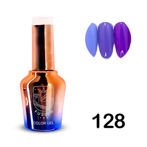 لاک ژل ناخن فیوژن شماره 128 FUSION COLOR GEL