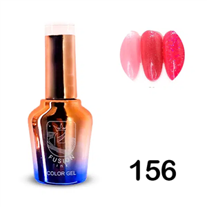 لاک ژل ناخن فیوژن شماره 156 FUSION COLOR GEL