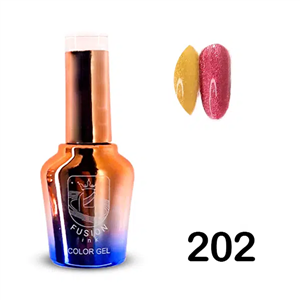 لاک ژل ناخن فیوژن شماره 202 FUSION COLOR GEL