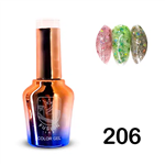 لاک ژل ناخن فیوژن شماره 206 FUSION COLOR GEL