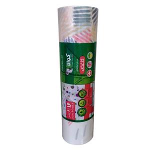 سفره یکبار مصرف کاغذی کوالا مدل رنگین کمان سایز 8 متری عرض 90