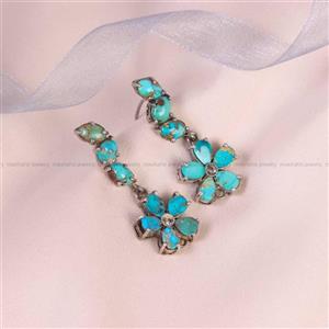 گوشواره فیروزه زنانه کد 5912