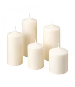 شمع ایکیا مدل fenomen بسته 5 تایی