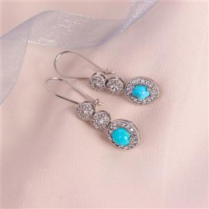 گوشواره فیروزه زنانه کد 5913