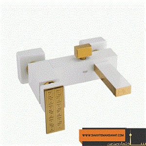 شیر دوش شودر سری اروپا ورساچه سفید طلا 
