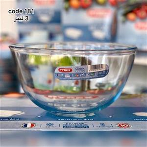 کاسه 3 لیتر پیرکس فرانسه 24 سانت مدل کلاسیک PYREX