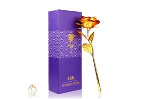 گل رز طلایی 24K Golden Rose 