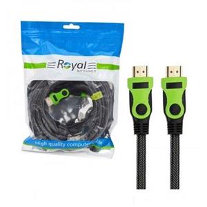 کابل (14+1) HDMI 1.4 کنفی طول 5 متر رویال (ROYAL)\n\n