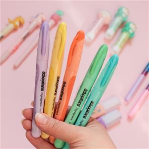 ماژیک هایلایتر قلمی پاستلی برند Schoolfans