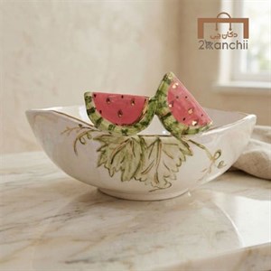کاسه سرامیکی طرح هندوانه