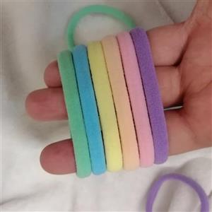 کش حوله ای رنگی پاستیلی رنگ یونیکورن  2جفت یا 4عدد کیفیت بسیار عالی و کشسانی زیاد