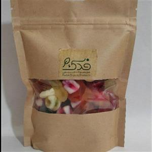 پاستیل ژلاتین حلال گاوی 5ستاره فدک (600گرم)