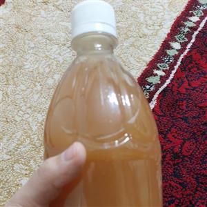 سرکه سیب کاملا ارگانیک و طبیعی  و خانگی