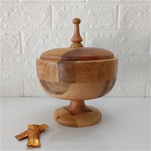 شکلات خوری پایه دار چوبی 