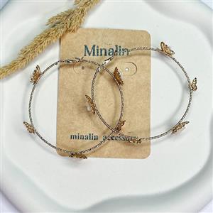 گوشواره حلقه بزرگ