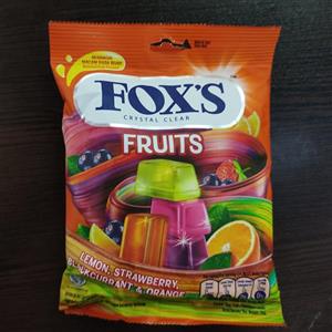 شیرینی فوکس اورجینال خارجی درجه یک در طعم های مختلف چند میوه ای  90گرمی