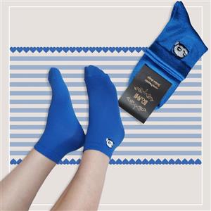 جوراب نیم ساق زنانه طرح پاندای گلدوزی شده‎‎ - در 8 رنگ 
