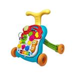 واکر پیانویی دوکاره سبز نارنجی musical stroller