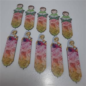 نشانگر قران هدیه ی جشن قرآن و جشن تکلیف دانش آموزان بسته ی 10 عددی